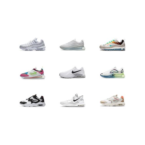 【攀登】NikeAirMax系列复古织物时尚潮流防滑耐磨低帮休闲跑步鞋