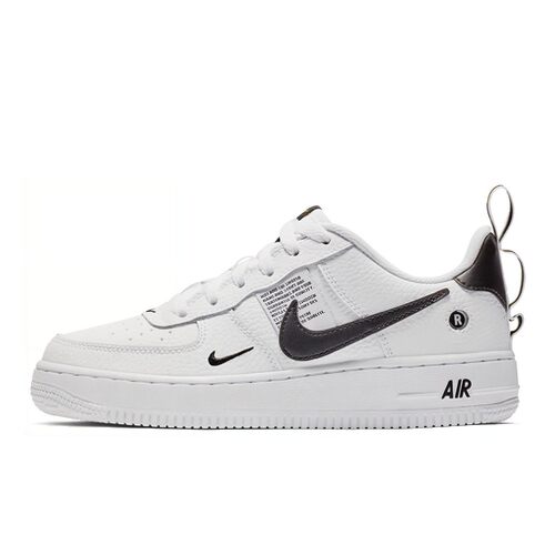 Nike 儿童板鞋 皮革 低帮 白色