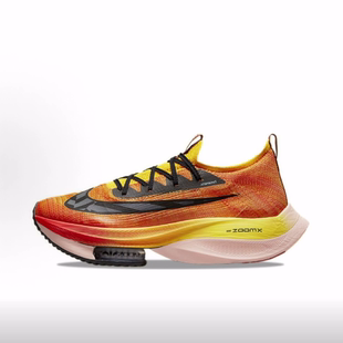 Nike Air Zoom Alphafly Next% 1 低帮碳板跑步鞋男女同款岩浆橙
