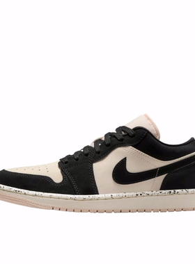 Jordan Air Jordan 1 guava ice 潮流 低帮 复古篮球鞋女款奶茶粉