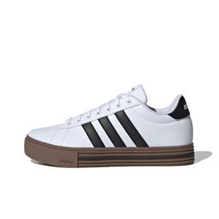 舒适百搭 4.0 低帮 板鞋 白黑色 adidas 男女同款 Daily