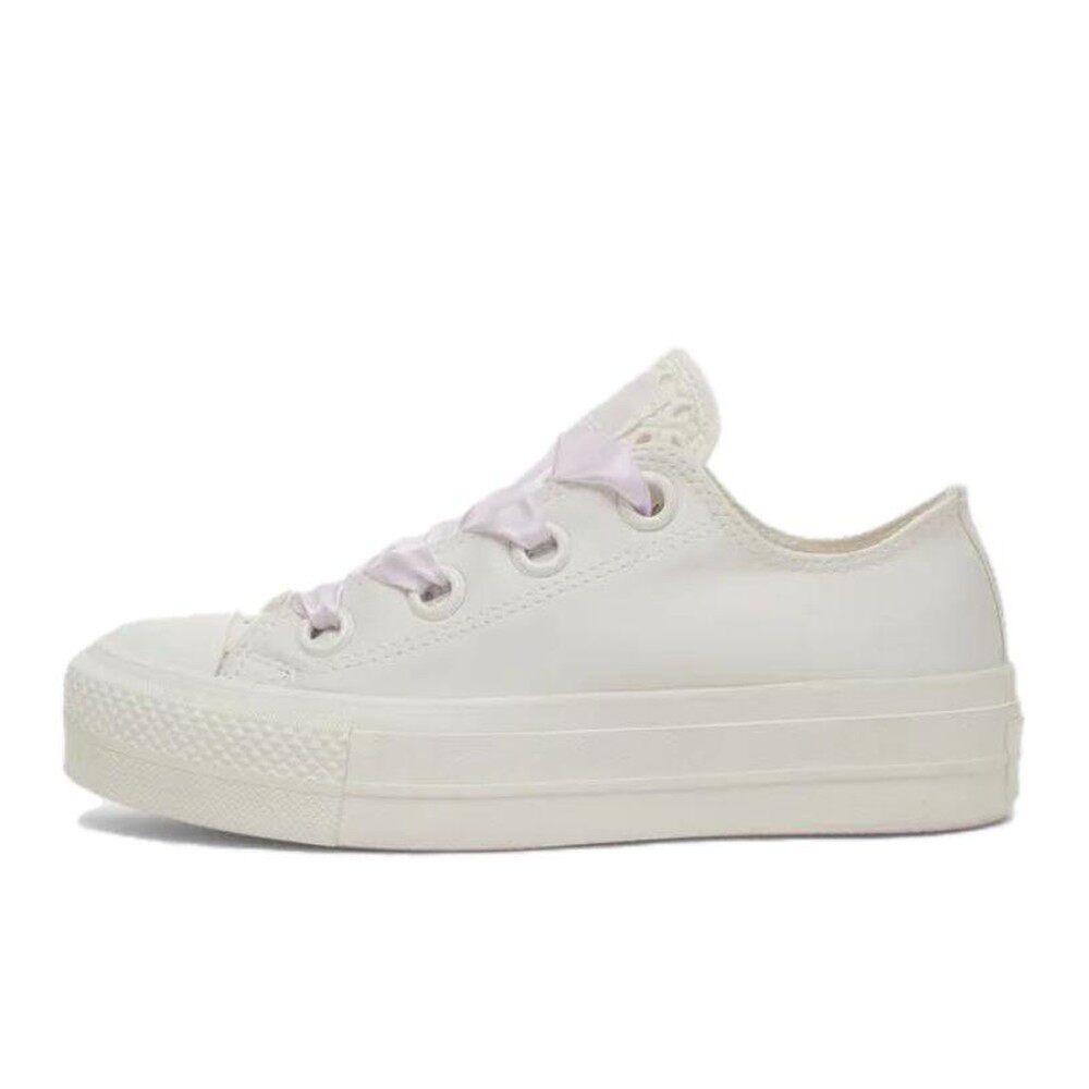 【攀登】 Converse 帆布鞋 四季通用 厚底 低帮 耐磨透气 圆头 女