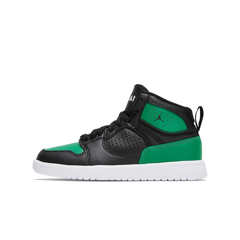 【攀登】 Jordan 儿童篮球鞋 四季通用 黑色 高帮
