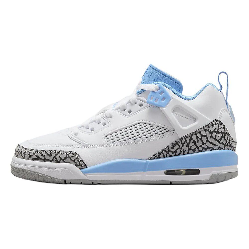 【攀登】 Jordan 儿童篮球鞋 圆头 系带 白色 秋夏春冬 防滑耐磨
