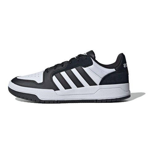 【攀登】adidasneoEntrap舒适防滑耐磨低帮板鞋男女同款黑