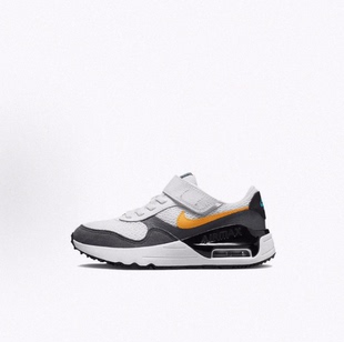 Nike Air Max SYSTM PS  低帮 运动休闲鞋 中小童