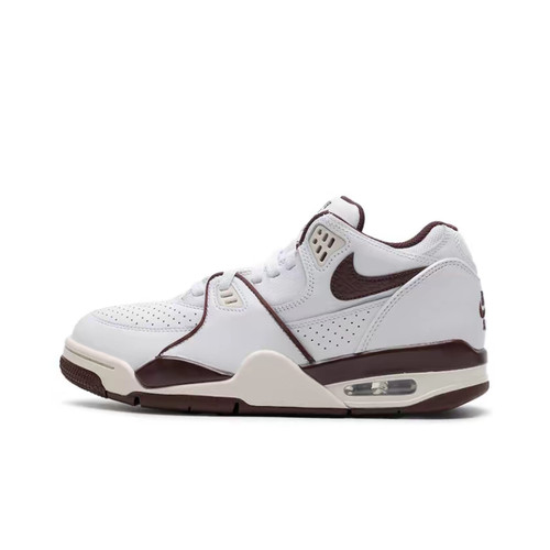 Nike Air Flight 89 时尚潮流舒适 低帮 复古篮球鞋 男款 白色