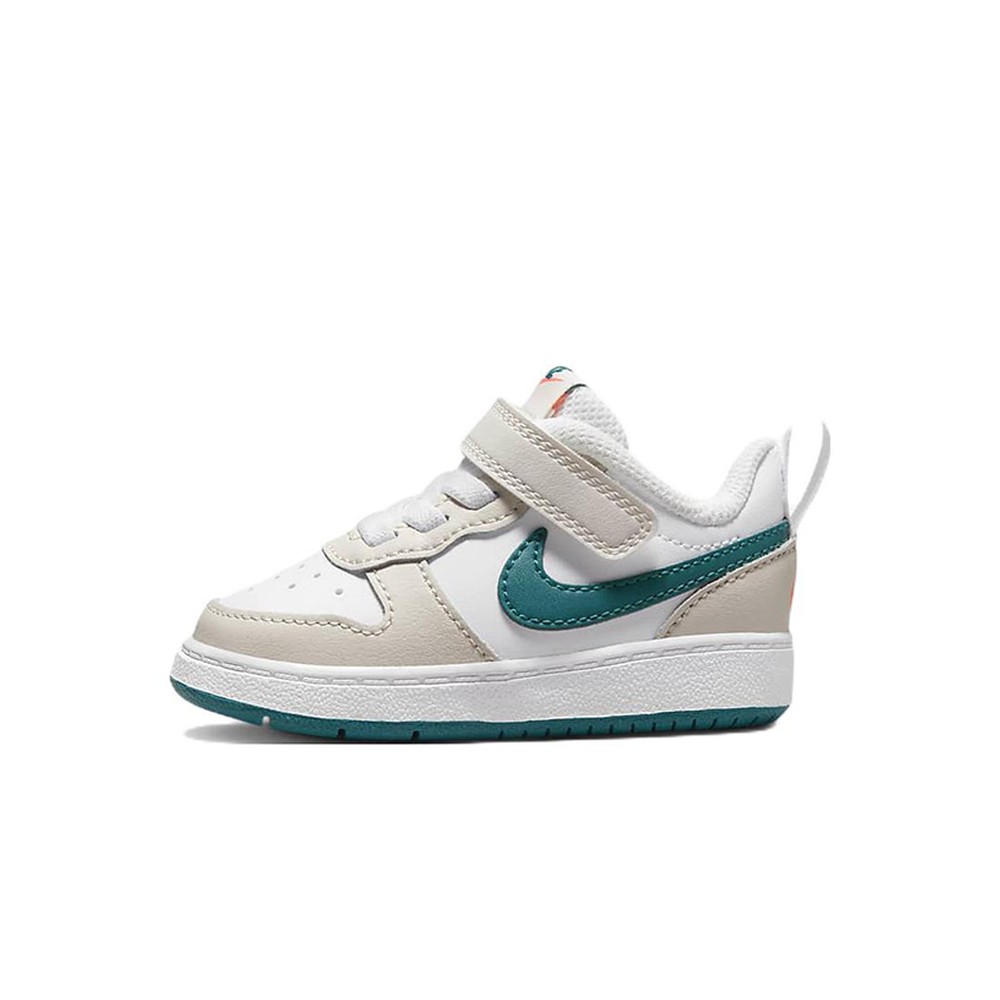 【攀登】婴童 Nike Court Borough 耐磨 低帮 板鞋 灰紫