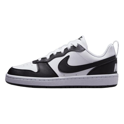 【攀登】 Nike 儿童板鞋 黑色 白色 秋春 防滑耐磨 低帮 其他