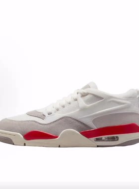 Jordan Air Jordan 4 RM Sail/Fire Red 低帮 复古篮球鞋 男款