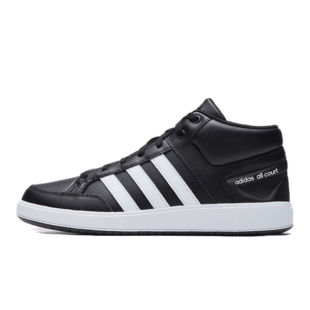 【攀登】 adidas neo 板鞋 圆头 系带 包裹性防滑耐磨 低帮