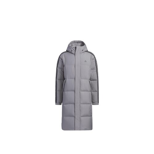 【攀登】 adidas 羽绒服 其他 无弹力 长袖 涤纶 中长 鸭绒 连帽