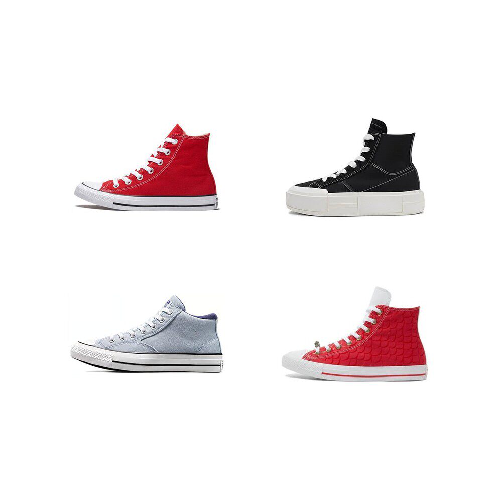 【攀登】ConverseAllStar经典百搭情侣款高帮低帮帆布鞋男女同款