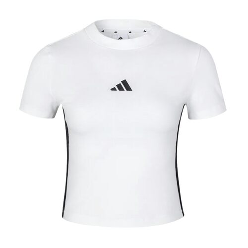 【攀登】 adidas T恤 女 适中 短袖 棉 修身 常规 夏