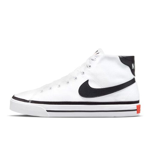 【攀登】 Nike 板鞋 白色 四季通用 中帮 系带 圆头 平跟 防滑 男