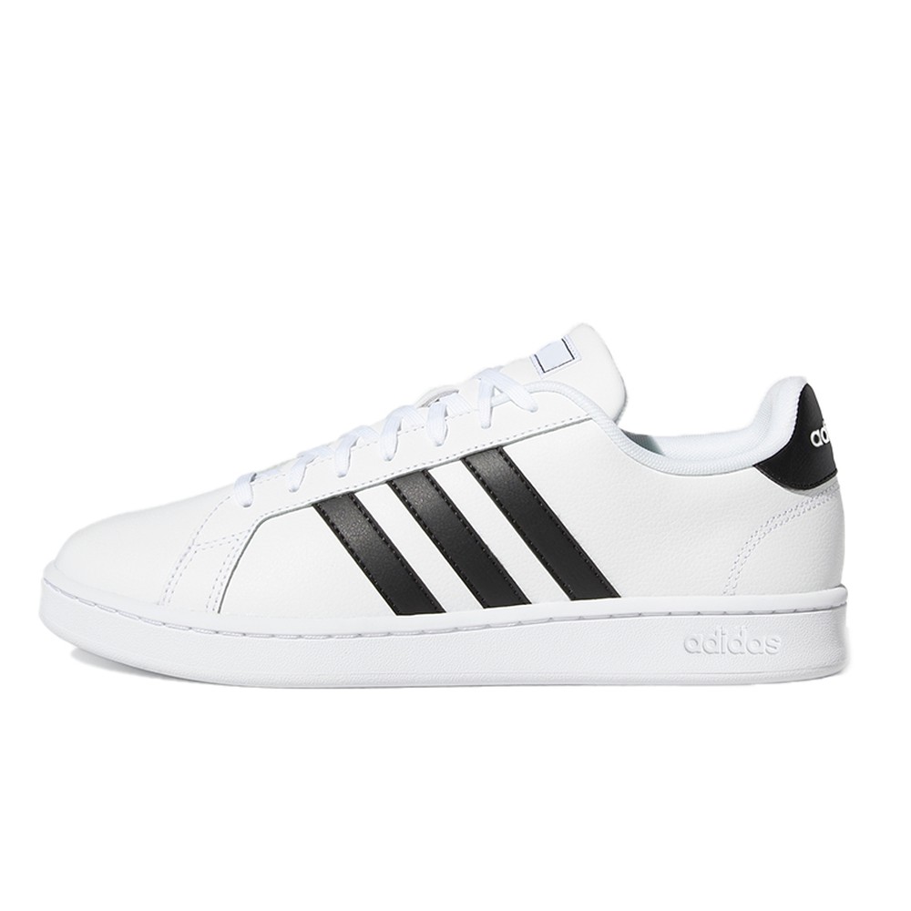 【攀登】 adidas neo 板鞋 白色 防滑耐磨透气 四季通用 低帮