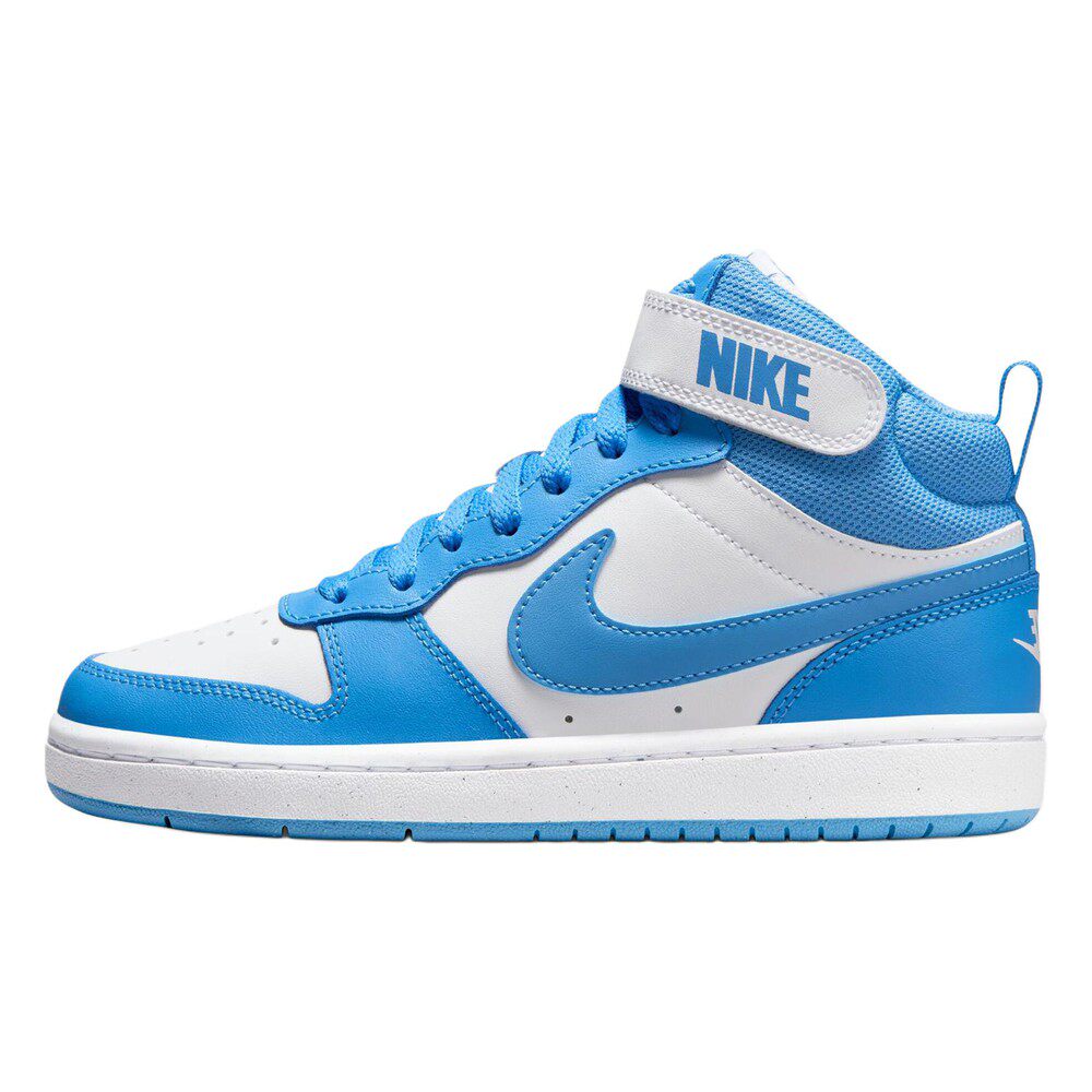 【攀登】 Nike 儿童板鞋 其他 圆头 蓝色 白色 防滑耐磨 中帮