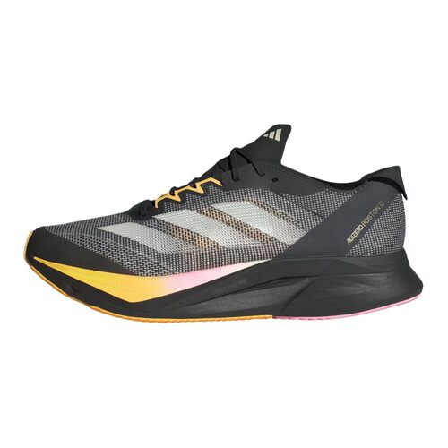 【攀登】 adidas 跑步鞋 四季通用 黑色 男 圆头 低帮 长跑 耐磨