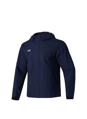 【攀登】 Under Armour 夹克 落肩袖 品牌LOGO纯色 适中 涤纶