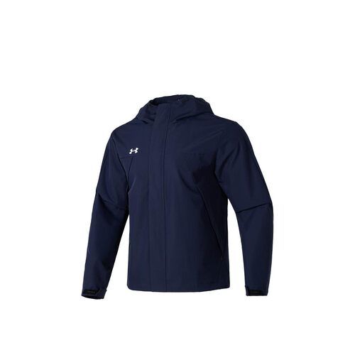 【攀登】 Under Armour 夹克 落肩袖 品牌LOGO纯色 适中 涤纶