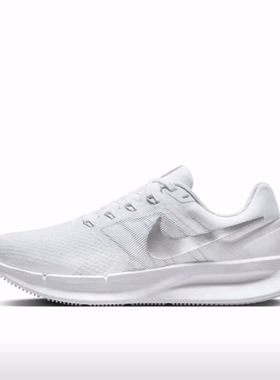 Nike Run Swift 3 舒适百搭 低帮跑步鞋 女款 白色