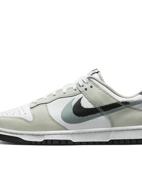 Nike 板鞋 系带 低帮 男 平跟 四季通用 防滑耐磨 圆头 白色