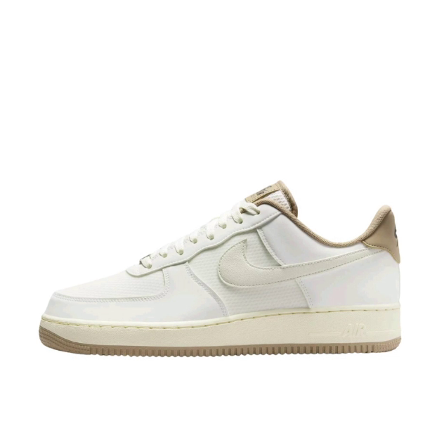 Nike Air Force 1 Khaki 百搭 低帮 板鞋 男款 白色