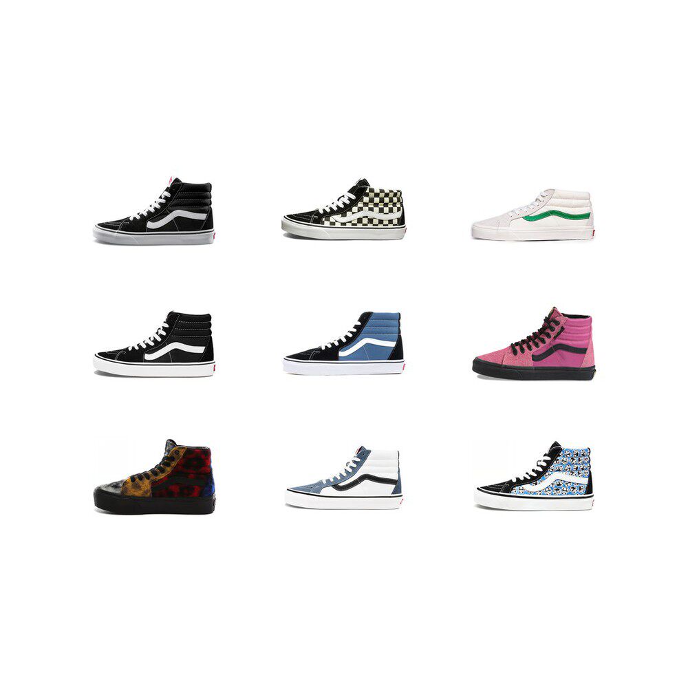 【攀登】Vans SK8 舒适气质百搭 高帮 中帮 低帮 板鞋  男女同款