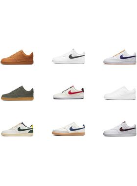 【攀登】NikeCourtVision1Low皮革休闲防滑耐磨轻便低帮板鞋
