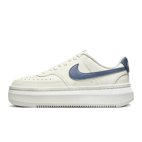 【攀登】 Nike 板鞋 圆头 耐磨 米色 女 低帮 春秋 系带 皮革