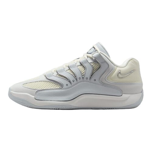 【攀登】 Nike 篮球鞋 实战 平跟 男 白色 灰色 防滑耐磨 低帮