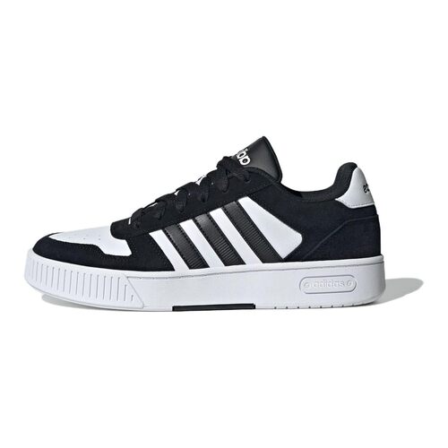 【攀登】 adidas neo 板鞋 平跟 圆头 皮革 男女通用 低帮