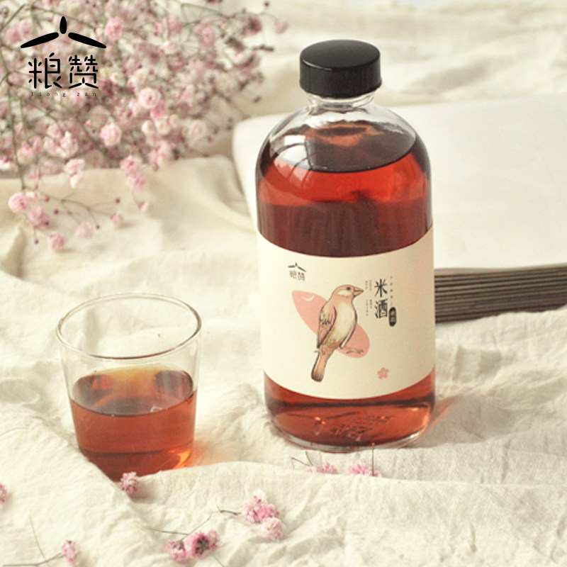 粮赞青梅蜜桃玫瑰果酒女士低度商务宴请定制高品质宴请手礼款