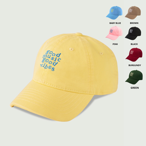 NarwalMusic美式复古刺绣棒球帽