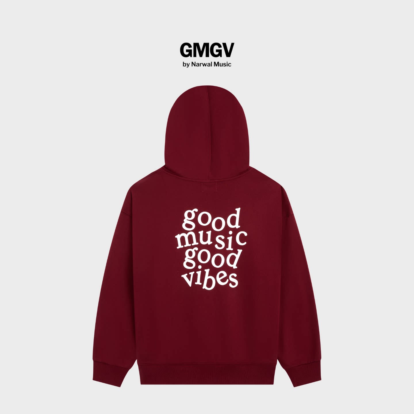 GMGV｜经典字母连帽卫衣秋冬日常美式百搭 男女同款