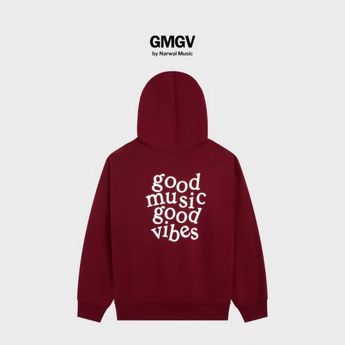 GMGV｜经典字母连帽卫衣秋冬日常美式百搭 男女同款