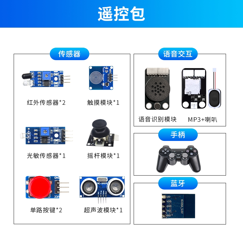 六轴机械臂遥控包