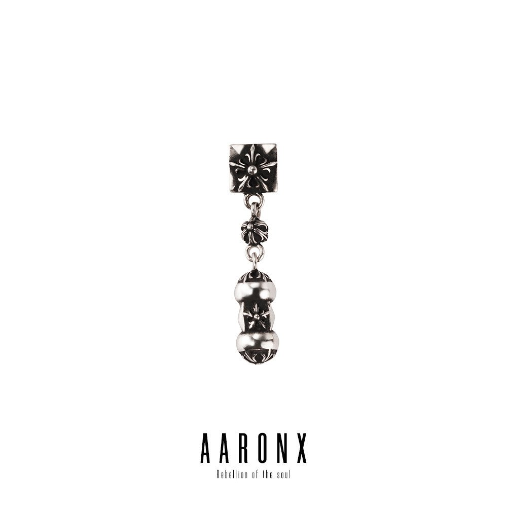 AARONX925银欧美无耳钉