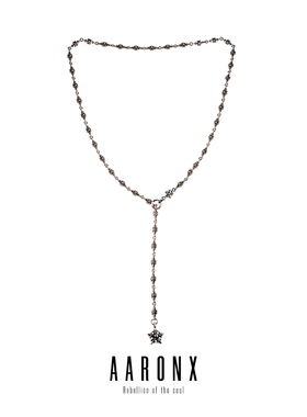 AARONX925银925银通用抽拉项链