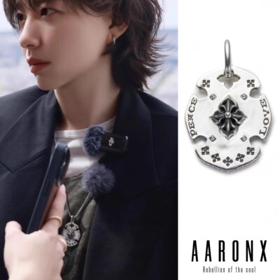 百搭吊坠AARONX925银通用