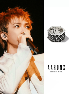 设计师中世纪暗黑风雕花戒指新品