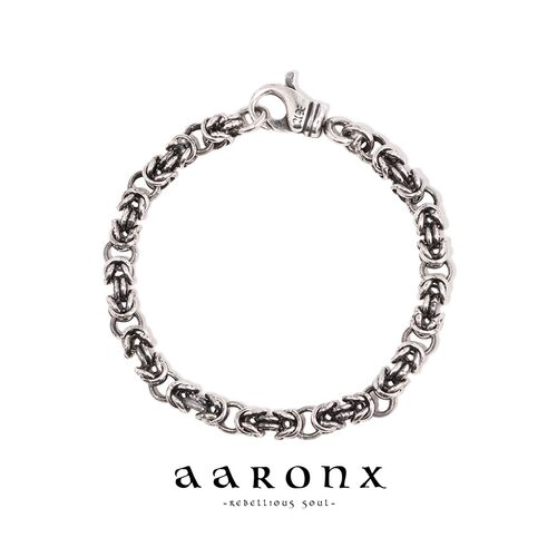 做旧手链手链AaronX925银复古