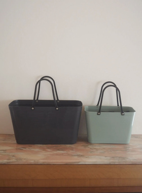 日常美物 瑞典进口Hinza环保姆明妈妈包户外野餐桌下收纳包买菜蓝