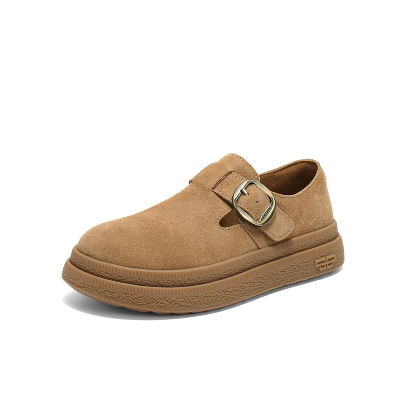 复古厚底增高全包勃肯鞋女2026春季新款休闲乐福鞋女单鞋D4V1DAM5,女鞋,勃肯鞋/软木鞋,淘宝优惠券,粉丝福利购,淘宝优惠卷