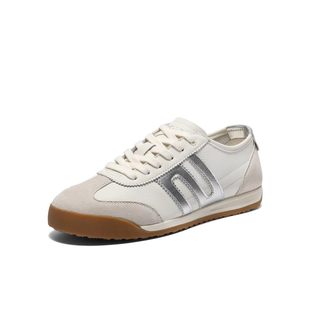 子F1A1DAM6 红色薄底运动休闲鞋 跑道家族小轻甘阿甘德训鞋 新款