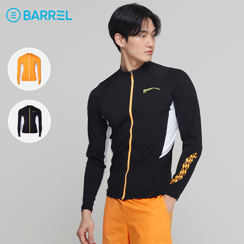 韩国BARREL 正品冲浪服速干泳衣防晒Move开衫专业运动男士冲浪衣
