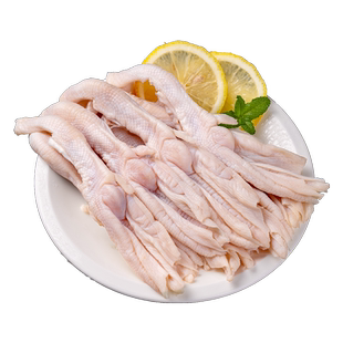 去骨鸭掌生鲜整箱10斤无骨凤爪生鲜冷冻脱骨鸭脚泡椒饭店批发商用