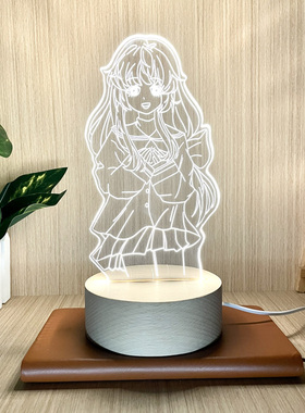 CLANNAD动漫周边灯饰摆件伊吹风子小夜灯床头灯卧室灯送男女礼物