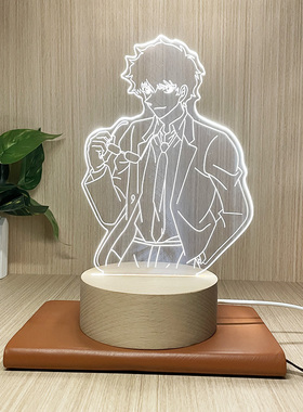 新款名侦探柯南动漫周边松田阵平小夜灯床头灯卧室灯送男女生日礼