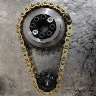 QT雷利二级传动中置电机专用配件前链条套装实防沙石可跑山越野